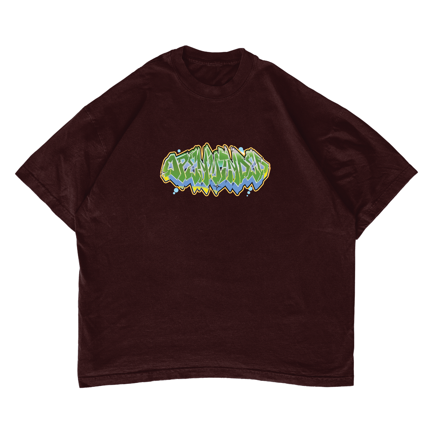 Graffiti Tee (BROWN)