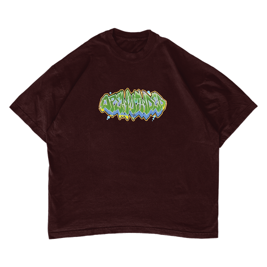 Graffiti Tee (BROWN)